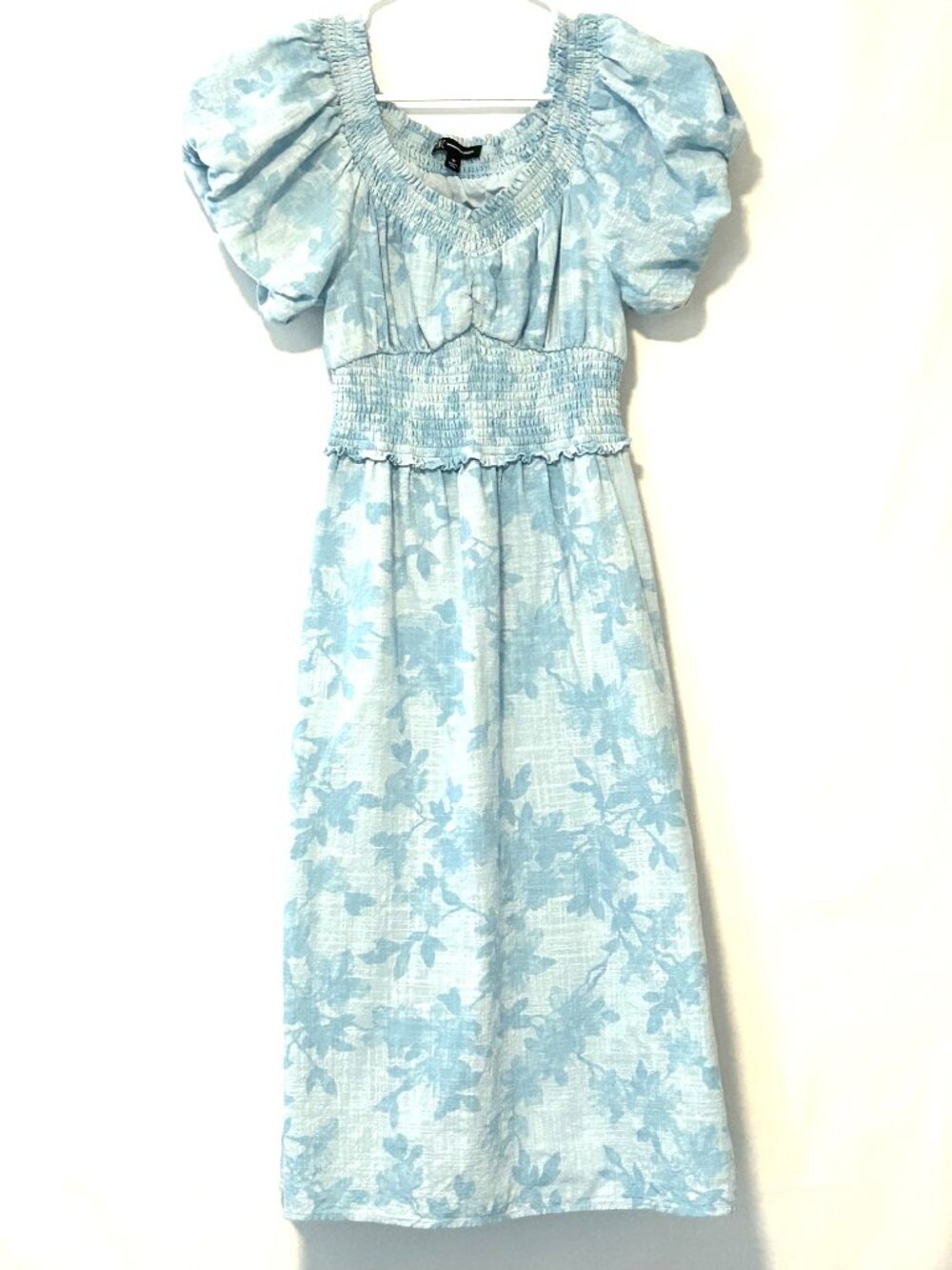 INC cotton dress Jolene Floral midi, size medium - Picture 2 of 5